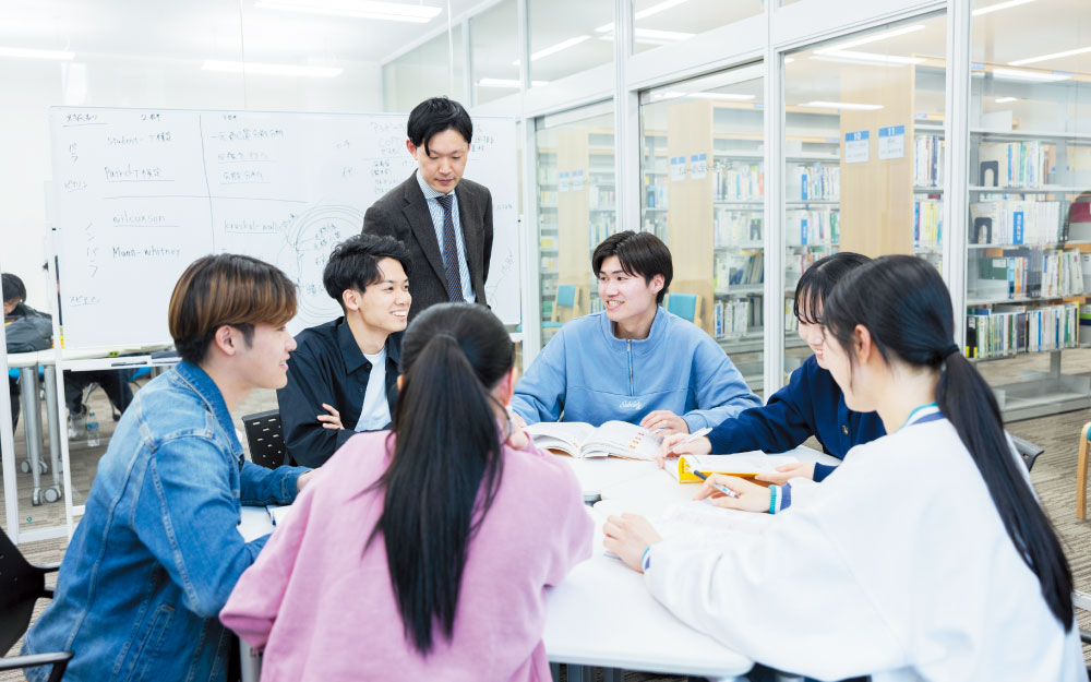 充実した少人数制教育