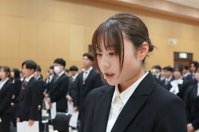 本日、令和8年度 入学式を挙行いたしました🌸

在学生代表および新入生代表からの挨拶、
そして理事長より「失敗を恐れず、何度も挑戦してほしい」との力強いメッセージをいただきました✨

皆さんが自分らしい答えを見つけられるよう、教職員一同、全力で伴走してまいります🌱
改めまして、新入生の皆様ご入学おめでとうございます🌈

#岡山医療専門職大学
#岡山イセン大 
#理学療法士 
#作業療法士
#入学式